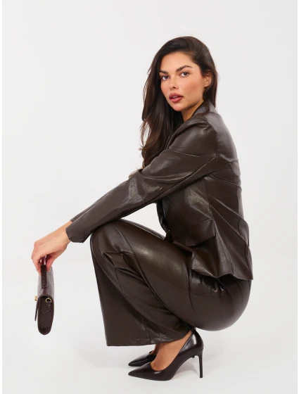 IT nohavice SP FL10013.87 tmavohnedé IT nohavice SP FL10013.87 tmavohnedé