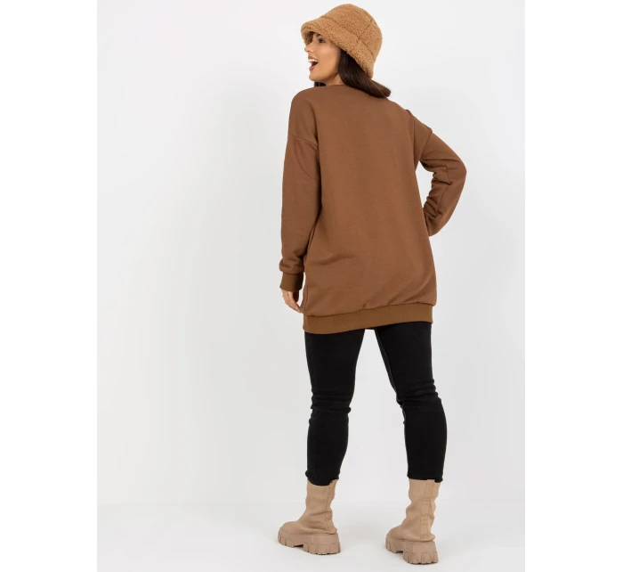 Mikina RV BL model 17802817 hnědá - FPrice