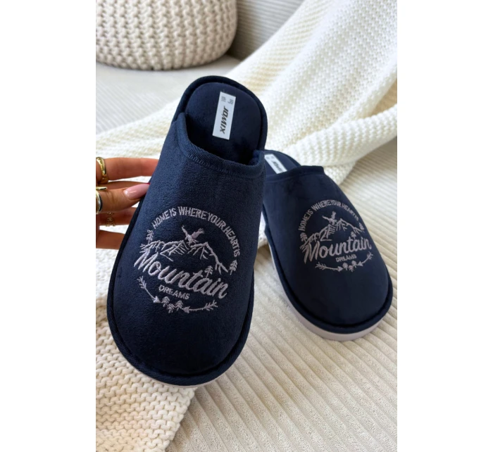 Pánske domáce papuče Tiranne - granátové