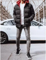 Pánská oboustranná zimní bunda černá Dstreet model 21965482 - FashionStreet