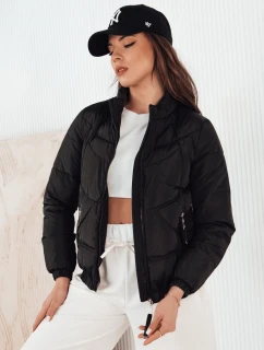 SALECA dámska prešívaná prechodná bunda čierna FashionStreet TY4250