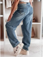 Dámské džínové kalhoty s dírami modré Dstreet model 21985516 - FashionStreet