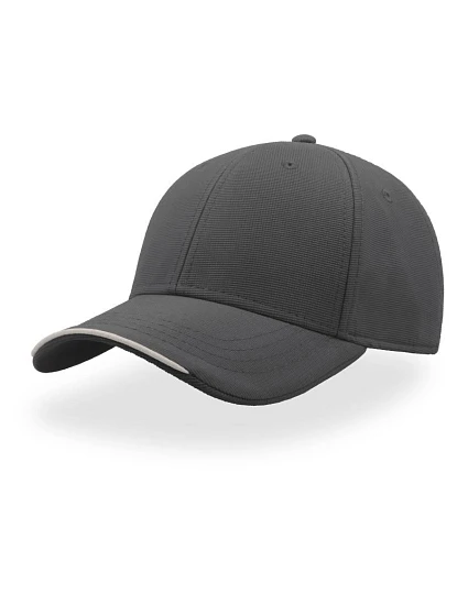 Atlantis Headwear Estoril-S 6-panelová čiapka s kšiltom 33.0230 tmavošedá Atlantis Headwear Estoril-S 6-panelová čiapka s kšiltom 33.0230 tmavošedá