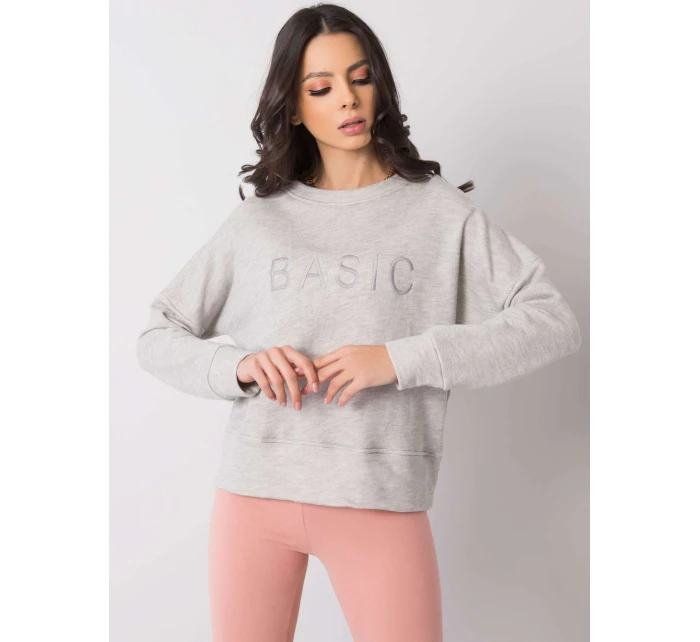 Mikina RV BL model 14841626 světle šedá - FPrice