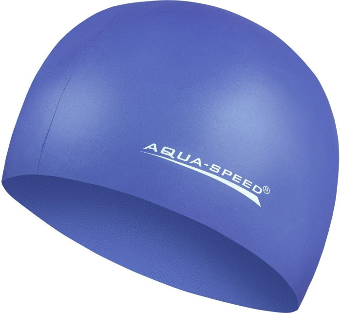 AQUA SPEED Plavecká čiapka Mega Navy Blue Pattern 17