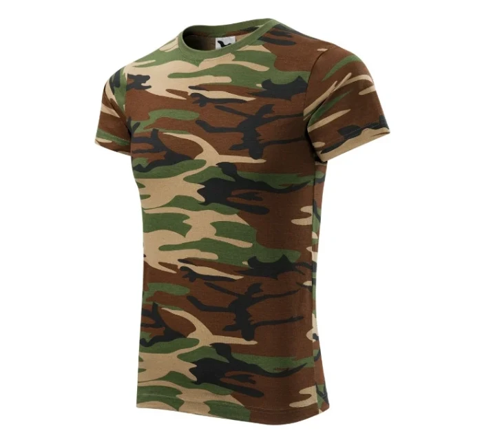 Camouflage tričko unisex camouflage brown