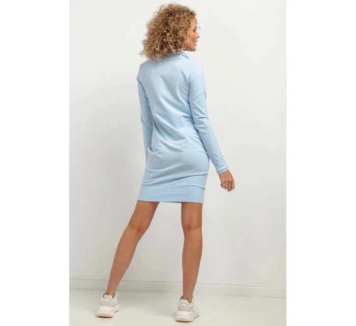Dámske šaty T376/5 svetlo modrá - Tessita