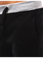 Pánske čierne tepláky FashionStreet UX2213