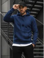 Pánska modrá mikina FashionStreet BX4684