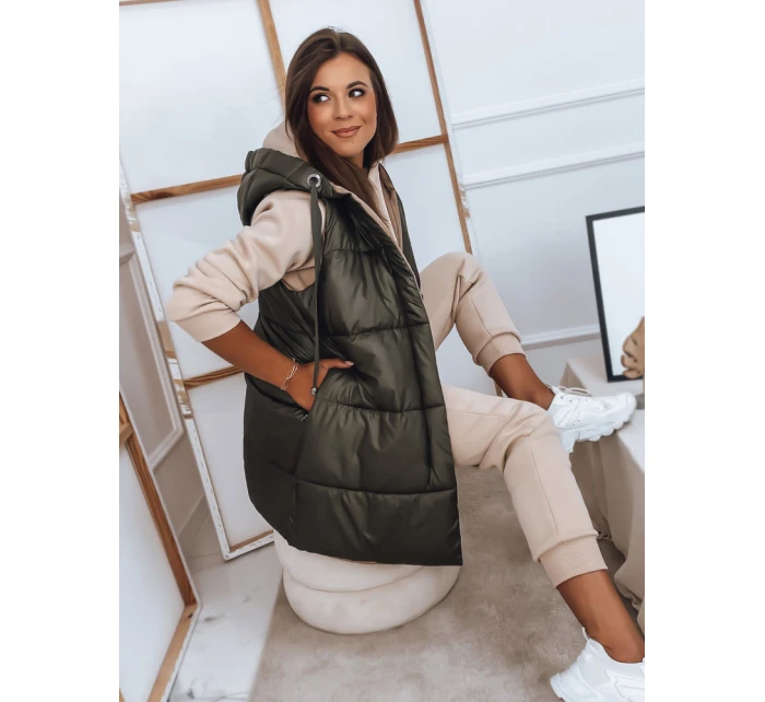 Dámská zelená vesta Dstreet model 21964862 - FashionStreet