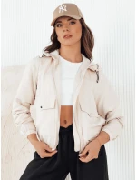 Dámská přechodná bunda béžová Dstreet model 21974788 - FashionStreet Dámská přechodná bunda béžová Dstreet model 21974788 - FashionStreet