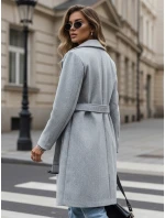 Dámský  kabát světle šedý Dstreet model 21980428 - FashionStreet