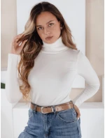 Dámský svetr s rolákem white model 21990942 - Dstreet