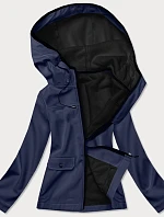 Tmavomodrá dámska športová softshellová bunda (HD182-4)