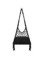 Závesná sedačka DRAGON HAMMOCK 60x60x115 cm s poduškou DARK GREY Závesná sedačka DRAGON HAMMOCK 60x60x115 cm s poduškou DARK GREY