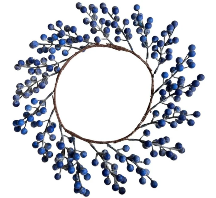 OZDOBNÝ VENIEC Z PLODOV JARABINY 30 CM