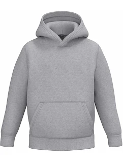 Kariban K 477 Detská mikina s kapucňou 20.K477 oxford grey