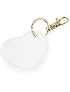 BagBase BG 746 Prívesok na kľúče v tvare srdca „Boutique“ 52.0746 soft white