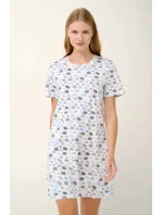 Vamp - Bavlnená nočná košeľa s krátkym rukávom 21952 - Vamp