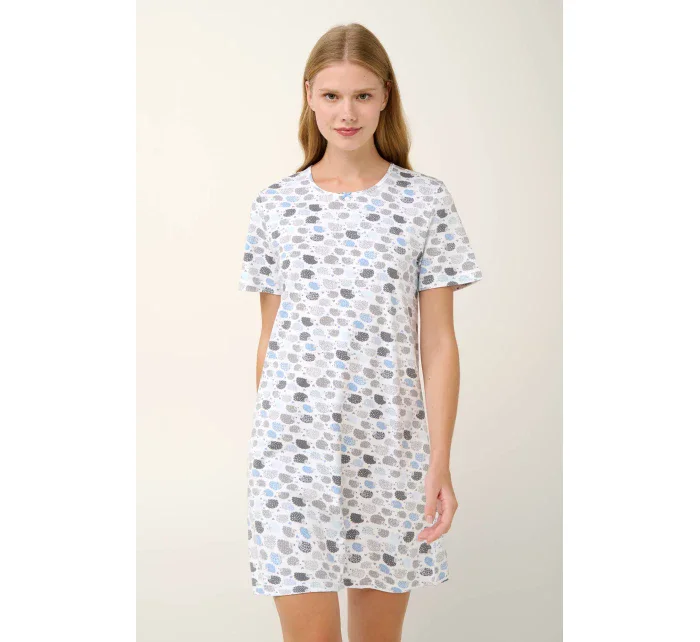 Vamp - Bavlnená nočná košeľa s krátkym rukávom 21952 - Vamp