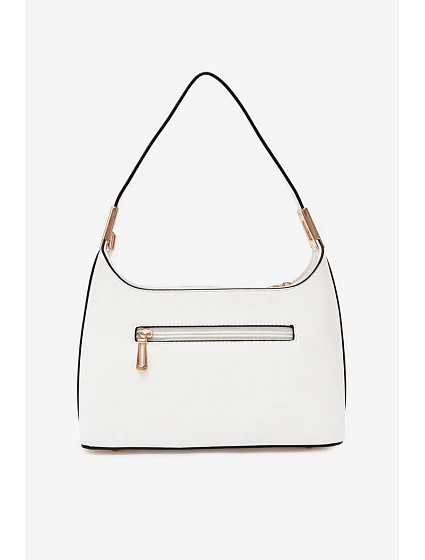Bílá taška z imitace kůže model 22220983 - Flora&Co Bílá taška z imitace kůže model 22220983 - Flora&Co