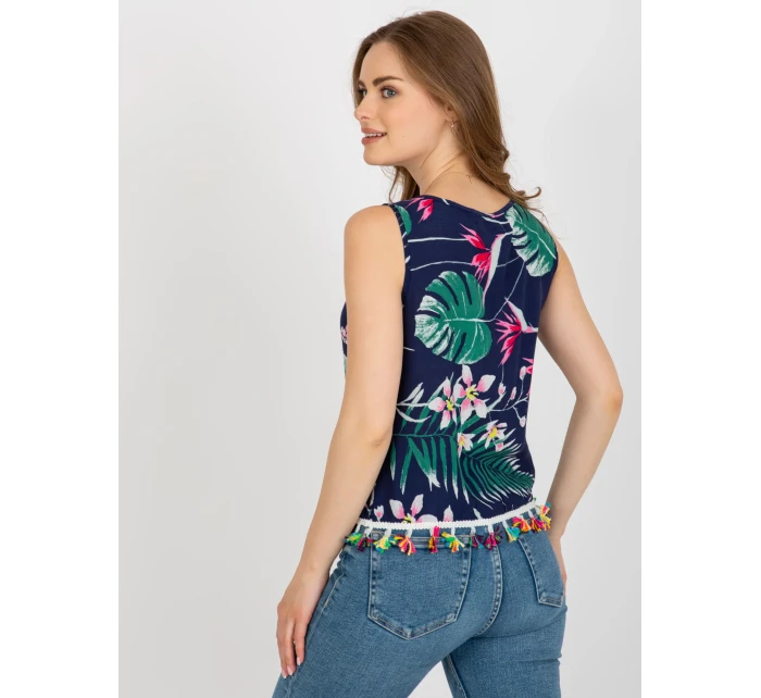 Bluzka AT BZ model 18605205 granatowy - FPrice