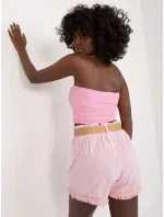 DHJ šortky SN 5536.34X svetlo ružová