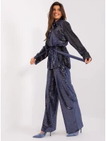 Komplet LK KMPL model 19485225 granatowy - FPrice