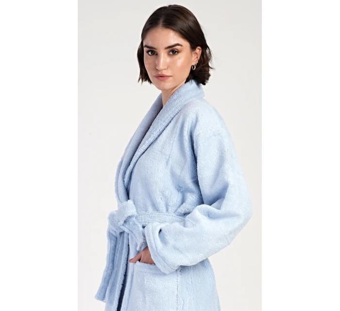 Dámský župan dlouhý se šálovým límcem model 21210371 - Vienetta