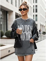 Dámske tričko s potlačou HAYATOUS graphite FashionStreet RY2637