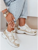 Dámské tenisky s podrážkou gold Dstreet model 21991701 - FashionStreet Dámské tenisky s podrážkou gold Dstreet model 21991701 - FashionStreet