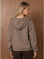 Dámska mikina s kapucňou, zapínateľná, zateplená, Fango FashionStreet BY1580 Dámska mikina s kapucňou, zapínateľná, zateplená, Fango FashionStreet BY1580