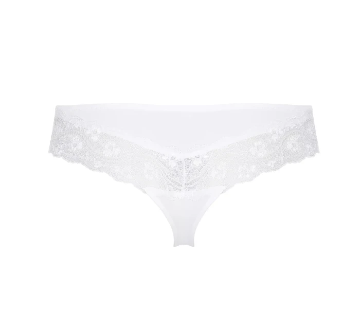 Dámske tangá Lovely Micro Brazilian String biela - TRIUMPH