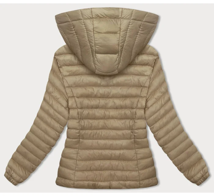 PRZEJŚCIOWA PIKOWANA KURTKA DAMSKA BEŻOWA model 18823209 - J.STYLE
