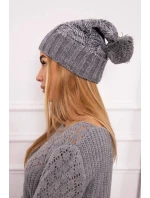 Fleecová čiapka Paris K213 svetlo šedá Fleecová čiapka Paris K213 svetlo šedá