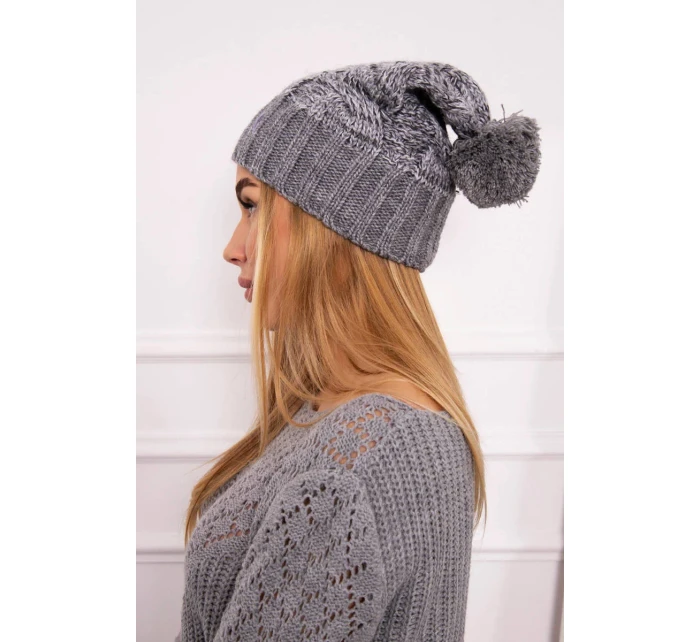Fleecová čiapka Paris K213 svetlo šedá Fleecová čiapka Paris K213 svetlo šedá