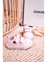 Dětské Tenisky Na Suchý Zip BIG STAR model 21545409 Růžové - Big Star Shoes