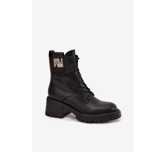 Šnurovací vyšší model 219112 Krok v štýle