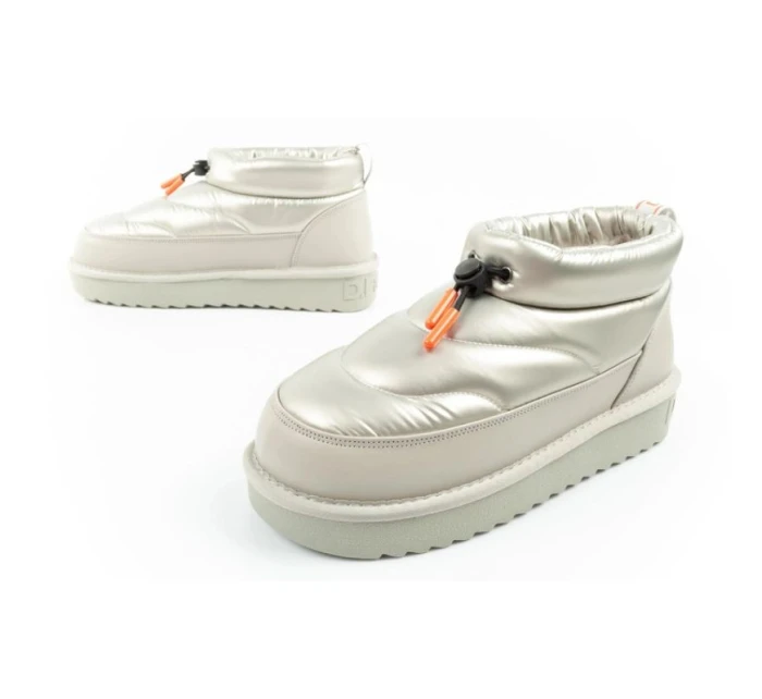snow boots winter fashion boots silver dámské model 21395297 - D.Franklin