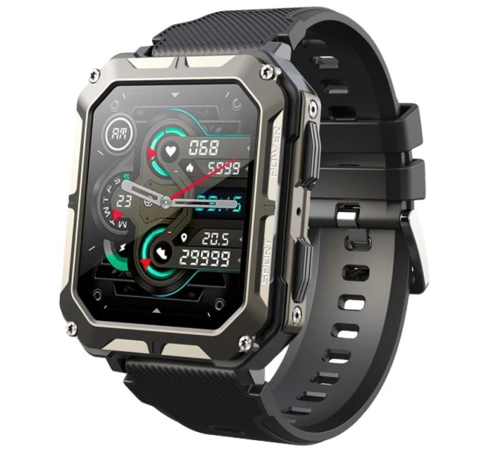 Pánské chytré hodinky BLACK model 21806359 - RUBICON Pánské chytré hodinky BLACK model 21806359 - RUBICON