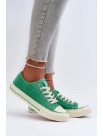 Niskie Trampki Damskie Big Star NN274268 Zielone