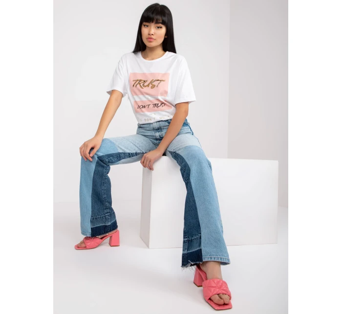 Tričko HB TS 3081.64P biele Tričko HB TS 3081.64P biele