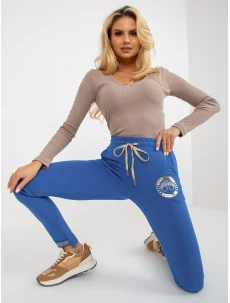 Tepláky RV DR 6650.81P tmavo modrá