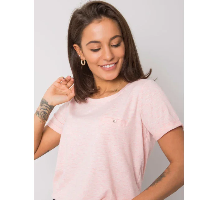 Tričko RV TS model 14828724 světle růžová - FPrice Tričko RV TS model 14828724 světle růžová - FPrice