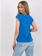 Tričko RV TS model 17047378 tmavě modrá - FPrice Tričko RV TS model 17047378 tmavě modrá - FPrice