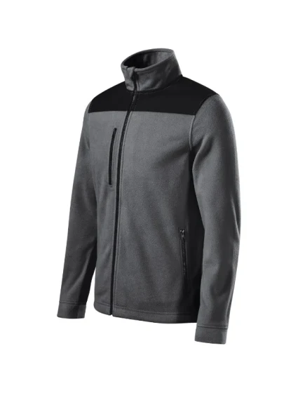 Effect fleece unisex steel grey