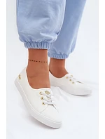 Dámske tenisky LCW-26-02-4043 bielo-zlaté – Lee Cooper