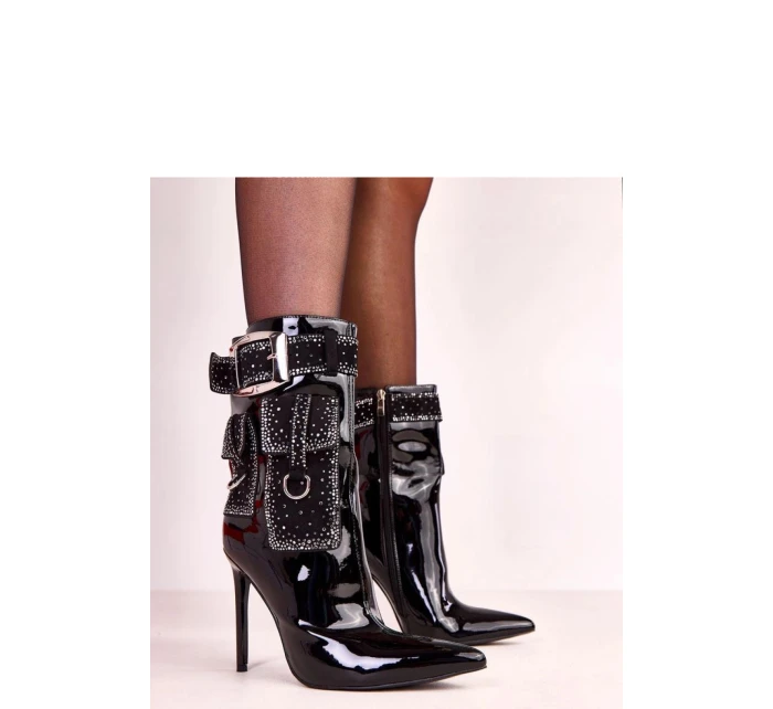 Topánky na podpätku model 223141 Solea