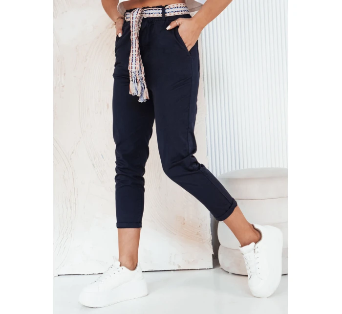 dámské kalhoty námořnická modř Dstreet model 21974016 - FashionStreet dámské kalhoty námořnická modř Dstreet model 21974016 - FashionStreet