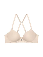 PURE MICRO - Push-up podprsenka s predným zapínaním a veľmi jemným mikrovláknom Triumph